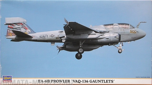 00738 Самолет EA-6B VAQ-136 Gauntlets Hasegawa