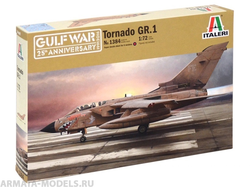 1384ИТ Боевой самолет TORNADO GR.1 RAF Война в Заливе Italeri