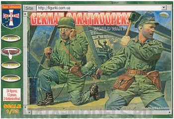 ORI72018 Фигуры WWII German Paratroopers 1/72 Orion