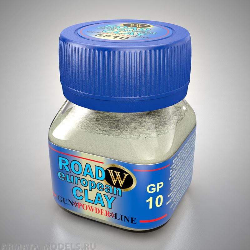 GP-10 Сухой тонировочный пигмент Европейская дорожная глина серия GunPowder