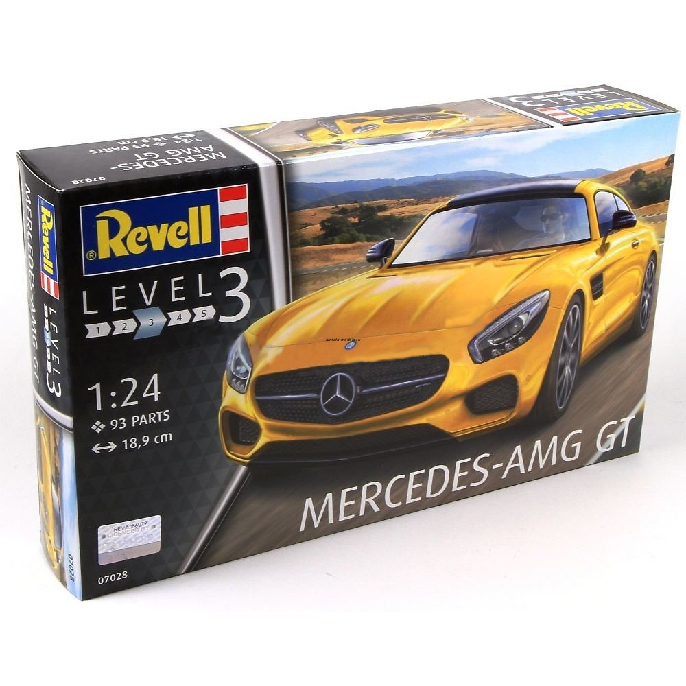 07028 Спорткар Mercedes AMG GT