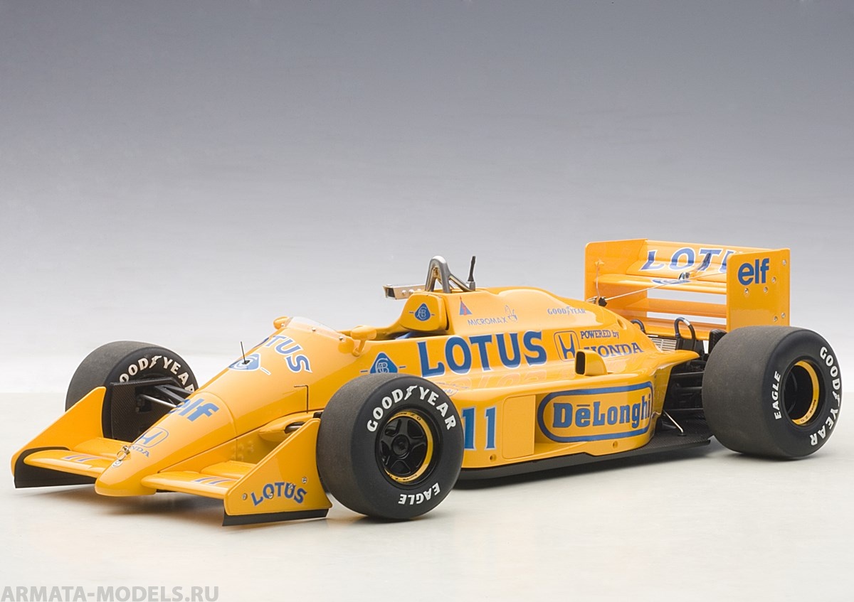 Lotus 99T Honda F1 #11 Japanese GP 1987 Nakajima Autoart