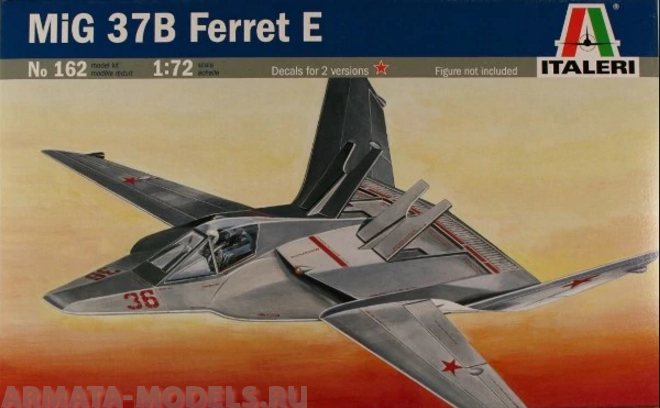162ИТ Самолет MiG 37B Ferret E Italeri
