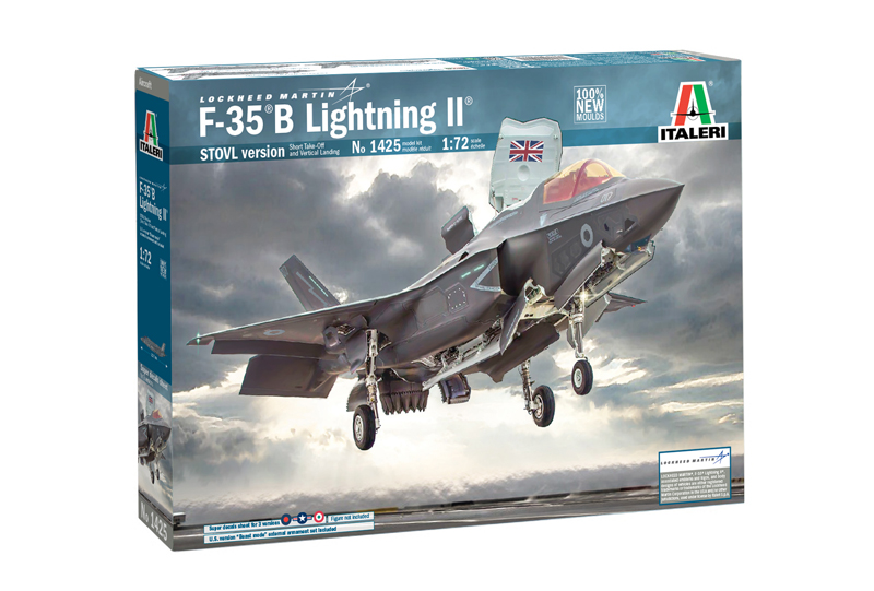 1425ИТ F-35B Lightning II STOVL version (10013160/241120/0671781, ИТАЛИЯ ) Italeri