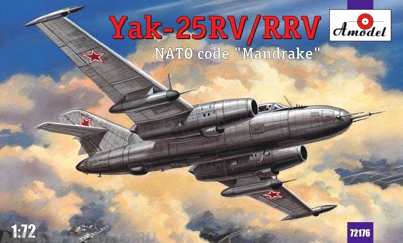 AM72176 Як-25РВ/РРВ Amodel