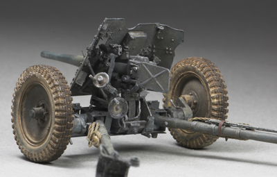 72251 3,7 cm Pak 36 WWII German Anti-Tank Gun, немецкая противотанковая пушка ICM