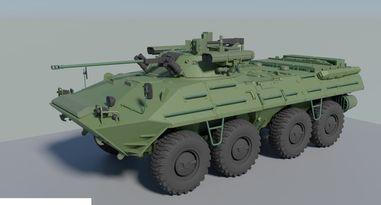 AM35997 Российский БТР-90 с модулем «Бережок» Arma Models