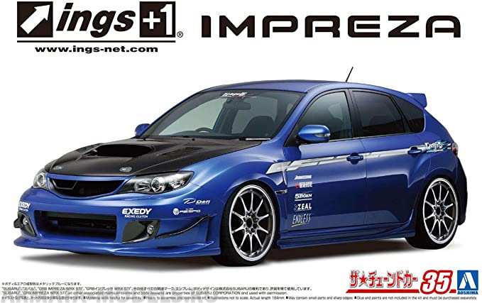 05875 Subaru Impreza WRX STI GRB ings Aoshima