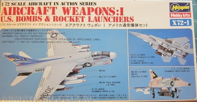 35001 Набор вооружения AIRCRAFT WEAPONS:1