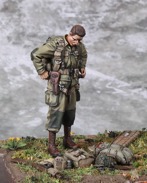 35178SOGA 1 Lieutenant  U.S. Army Airbornes. D-Days.1944. SOGA Miniatures