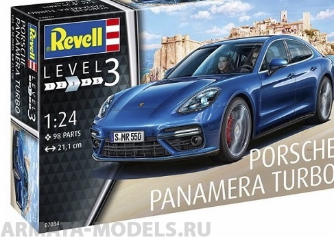 07034 Автомобиль Porsche Panamera 2 Revell