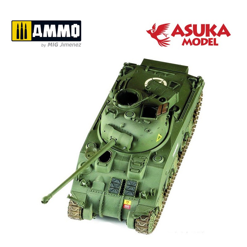 ASUKA35009 Сборная модель танка Шерман 1/35 BRISTISH SHERMAN FIREFLY ASUKA