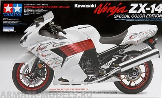 14112T Kawasaki ZX-14 (Sp. color edit.) Tamiya
