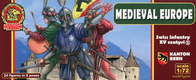 UR7208 Фигуры Swiss Infantry Kanton Uri