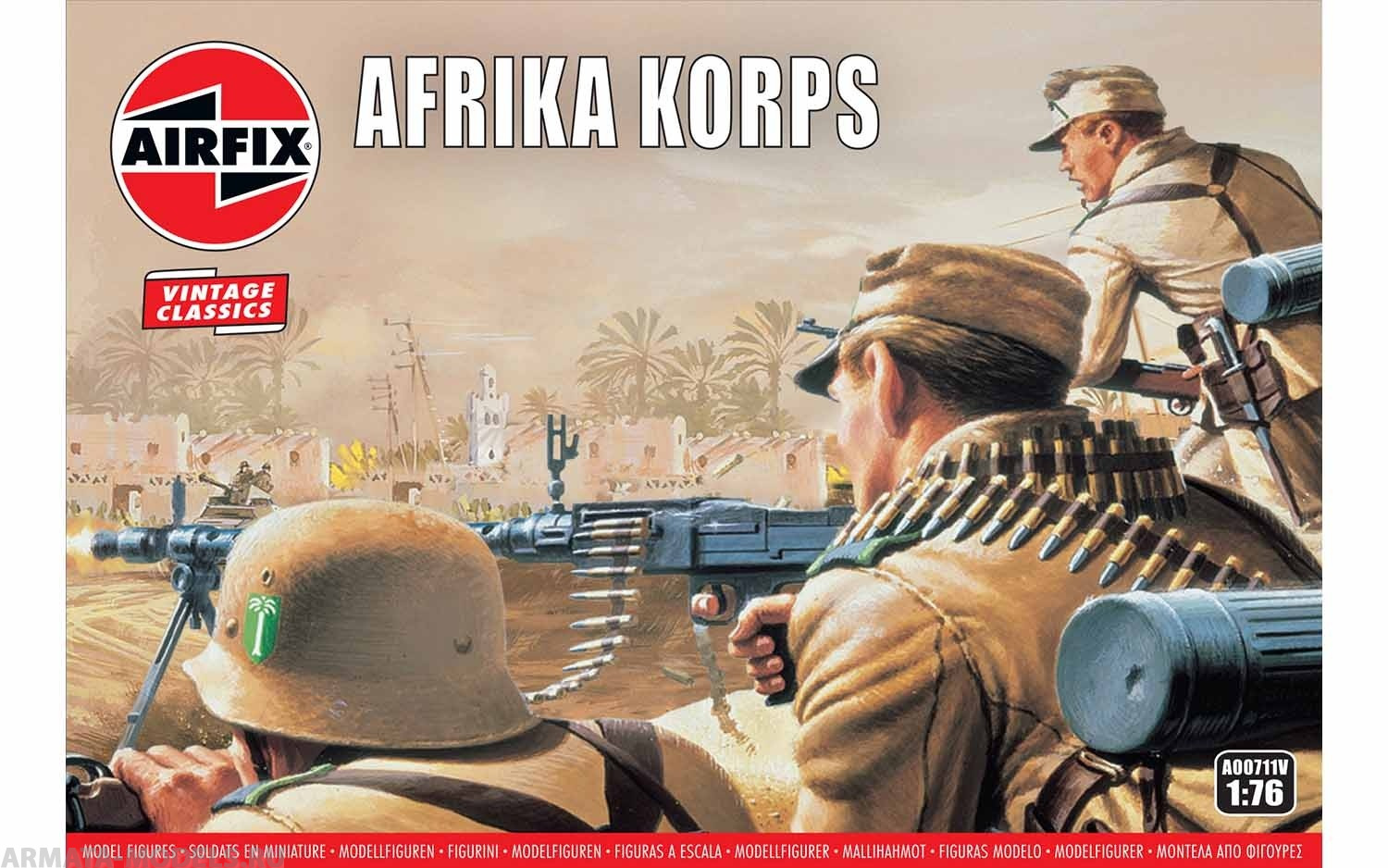 A00711V Фигуры Afrika Korps Airfix