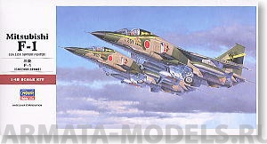07235 Самолет Mitsubishi F-1 Hasegawa