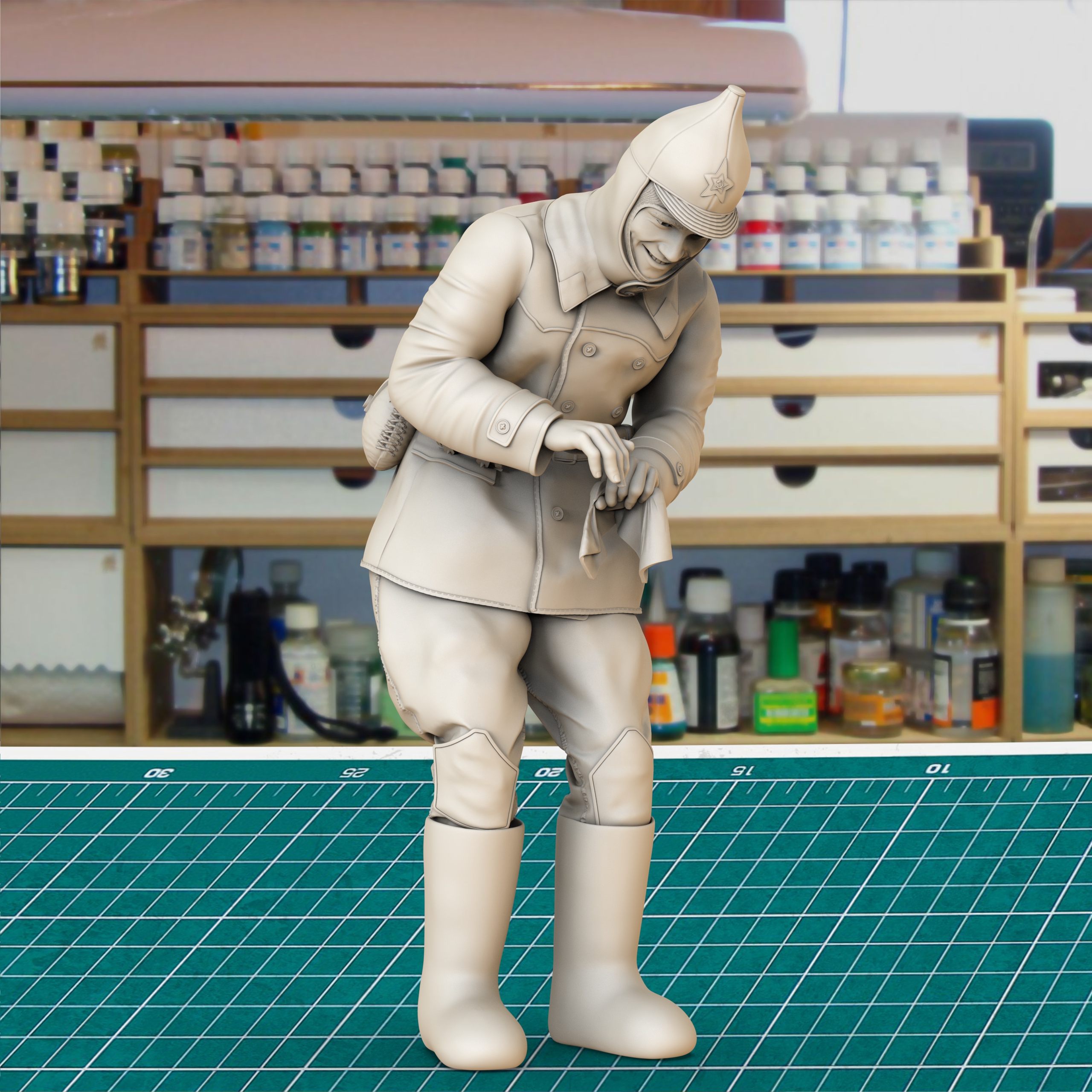 AM35829 Миниатюра Расчет финская кампания 5 фигур Arma Models