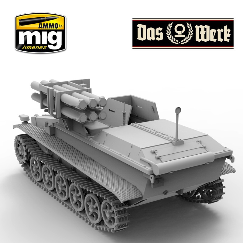 DW35008 Сборная модель Borgward IV Panzerjager Wanze Das Werk