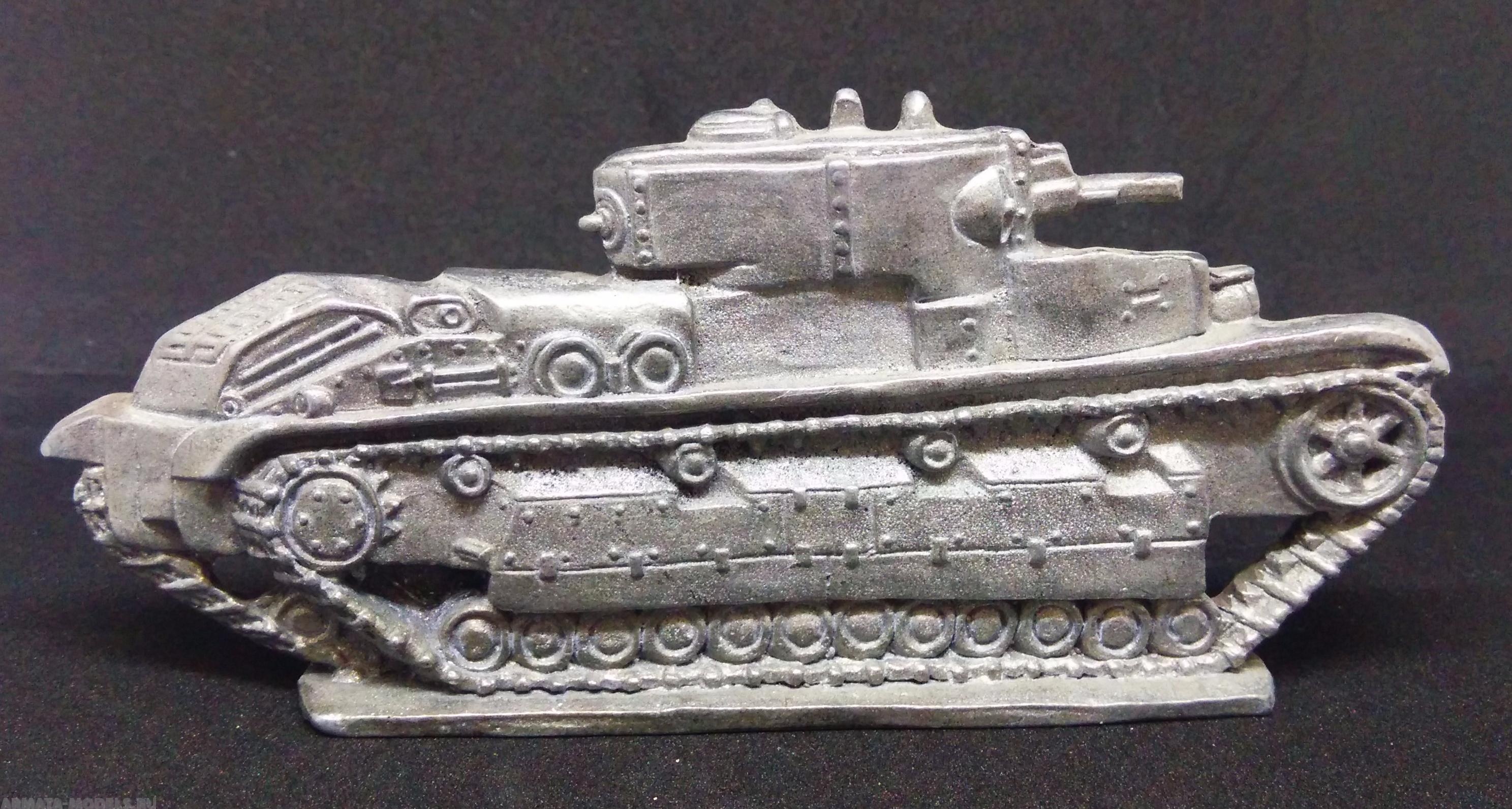 Н-7-083 Танк Т-28 Солдатики "Ура"