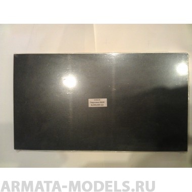 AH6108 Подставка черная МДФ 8х200х360 мм