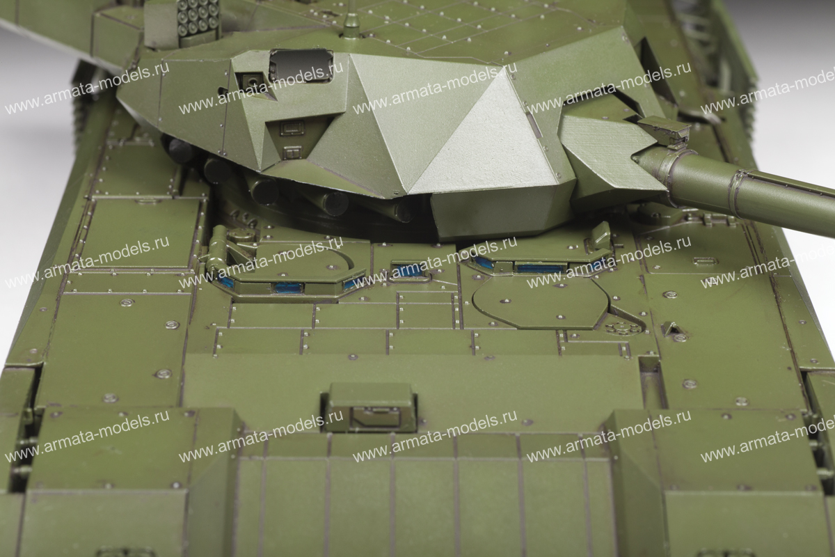 3670 Российский основной боевой танк Т-14 Армата Звезда