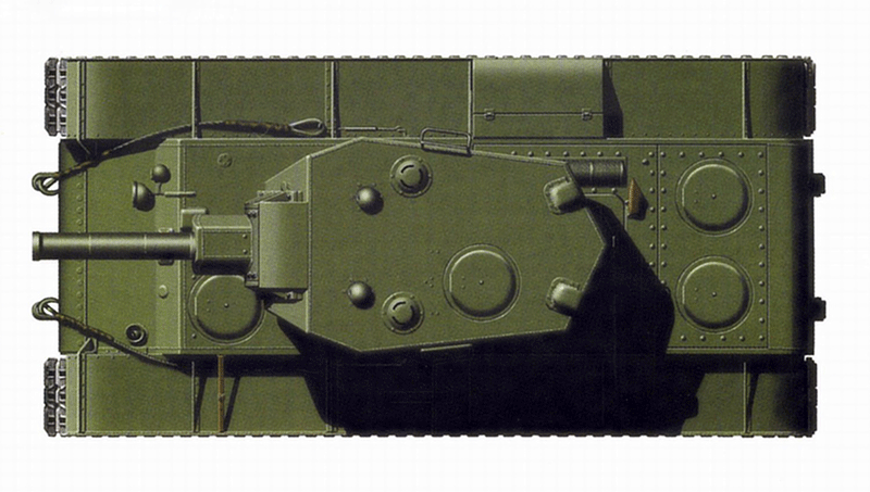 35022 Советский тяжелый танк прорыва КВ-2 ARK model