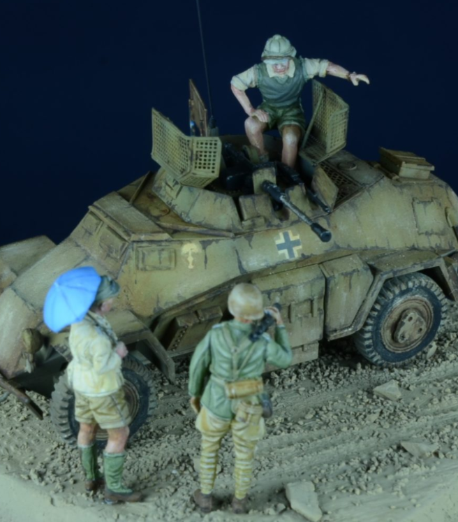 72002DM Afrikakorps set 1 D-Day Miniature Studio