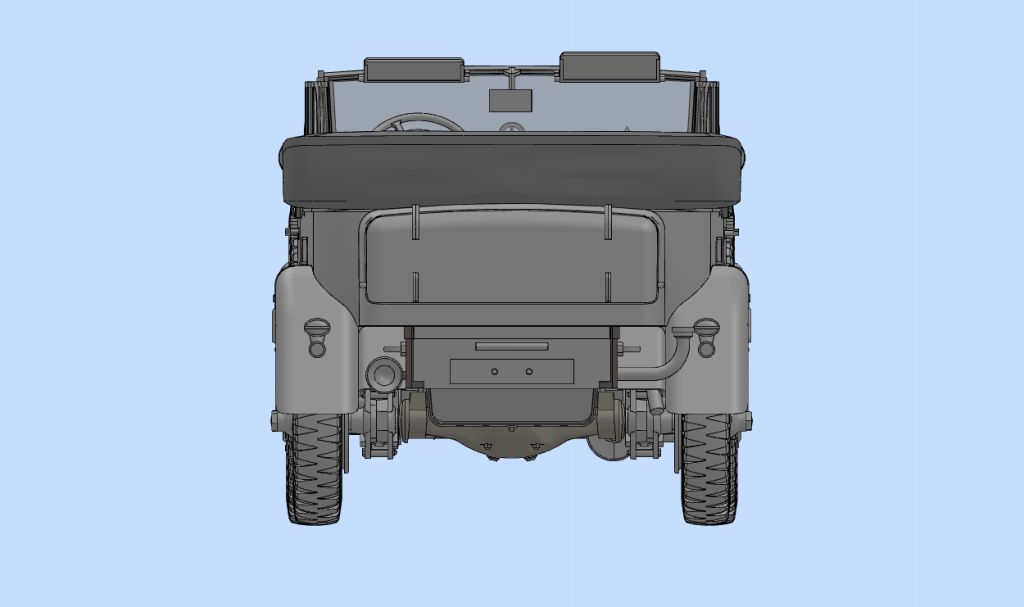 35538 Typ G4 (Kfz.21), Германский штабной автомобиль ІІ МВ ICM