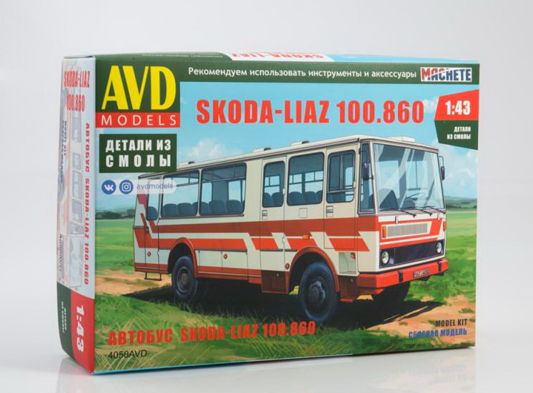 4058AVD Автобус Skoda-Liaz 100.860 AVD Models