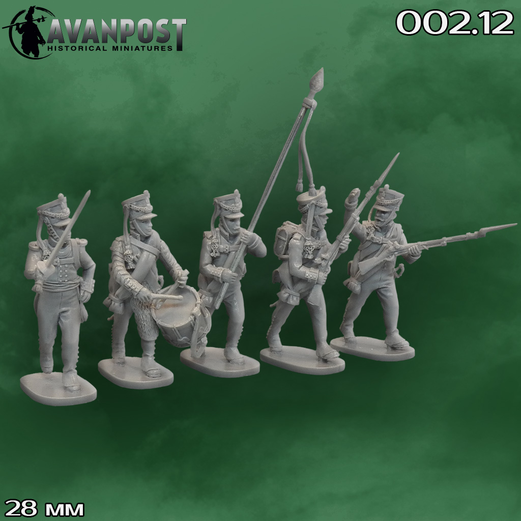 002.12АП Русская тяжёлая пехота: мушкетёрская комгруппа Аванпост