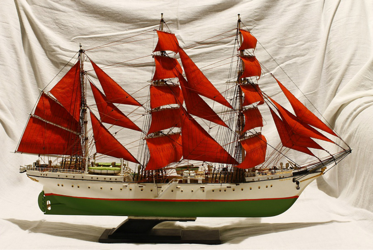 40008 Советский парусник Товарищ ARK model