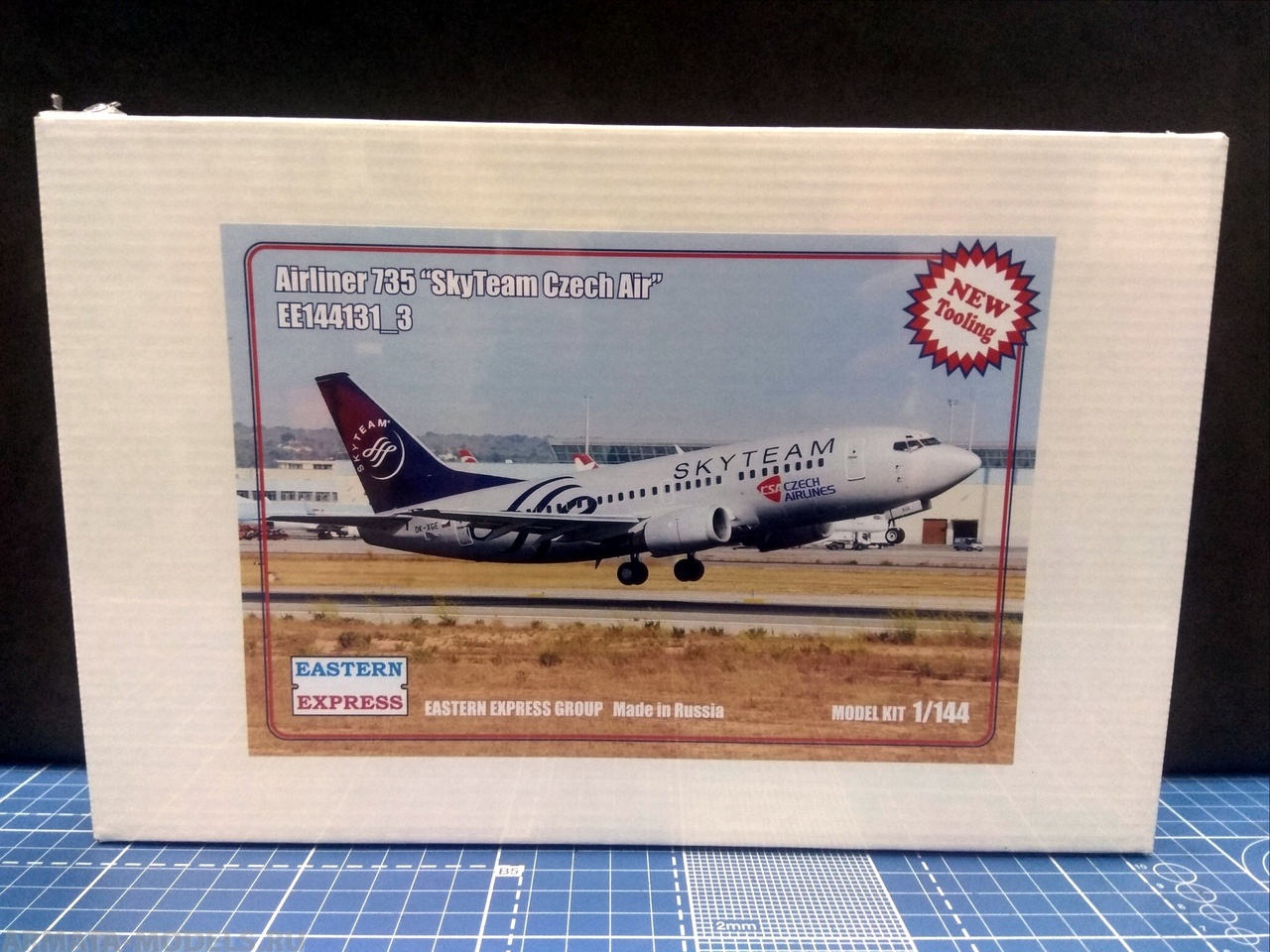 ЕЕ144131_3 Авиалайнер 737-500  SkyTeam Czech Восточный экспресс