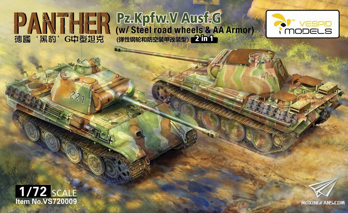 VS720009 Panther Pz.Kpfw. V Ausf. G Vespid Models
