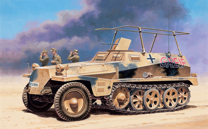 7034ИТ Бронетранспортер Sd.Kfz.250/3 Italeri