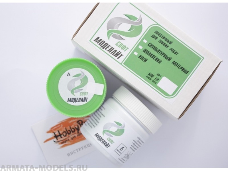 Шпатлевка МоделайтСофт 500 гр. розовая