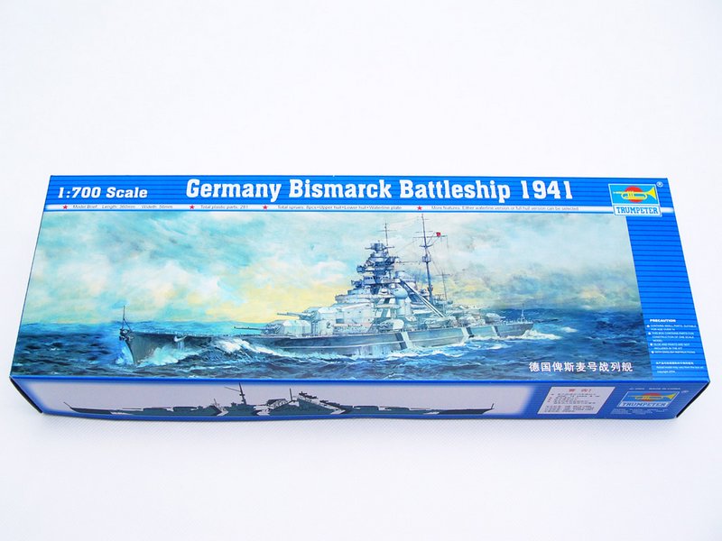 05711P Battleship-Germany Bismarck 1941 Trumpeter