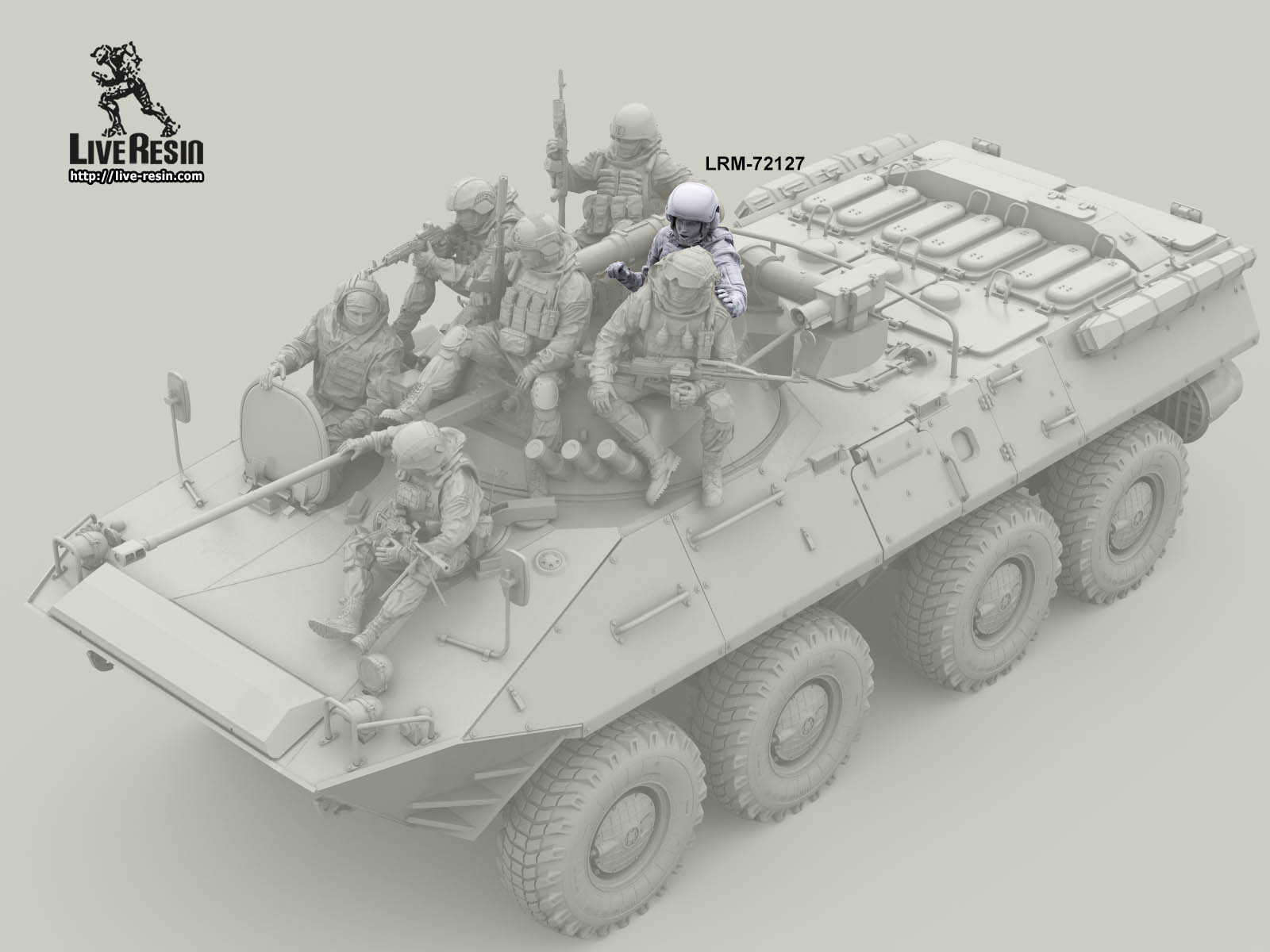 LRM72127 Современный солдат Российской Армии - танкист