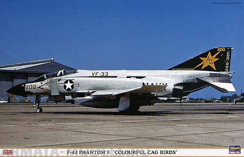 09778 Самолет F-4J PHANTOM II COLOURFUL CAG BIRDS Hasegawa