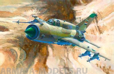 C-16 Самолет MiG-21MF Tomcat Killer MISTERCRAFT