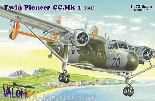 72136 Самолет Scottish Aviation Twin Pioneer CC.Mk.I (RAF) Valom
