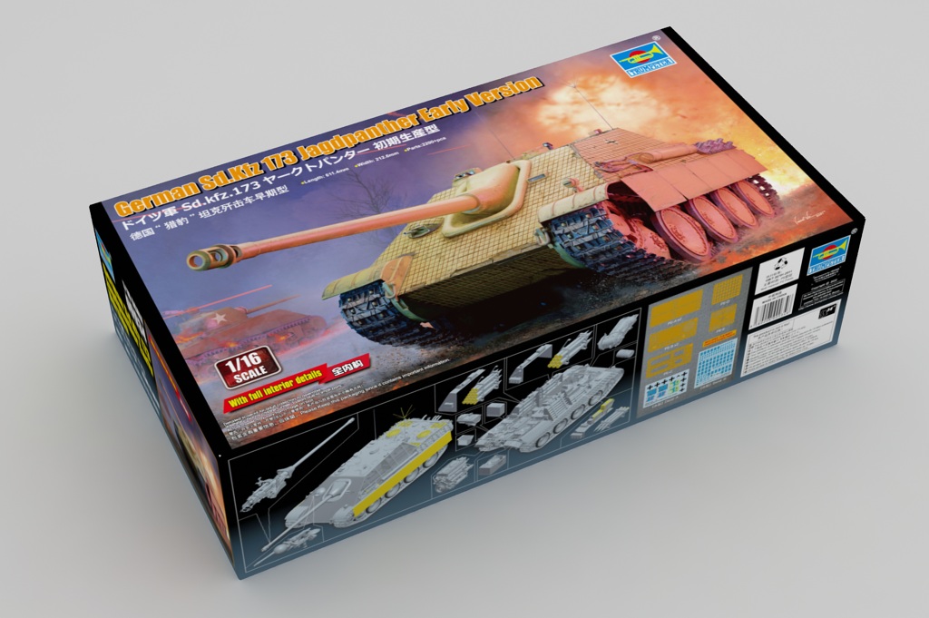 00934P German Sd.Kfz 173 Jagdpanther Early Version Trumpeter