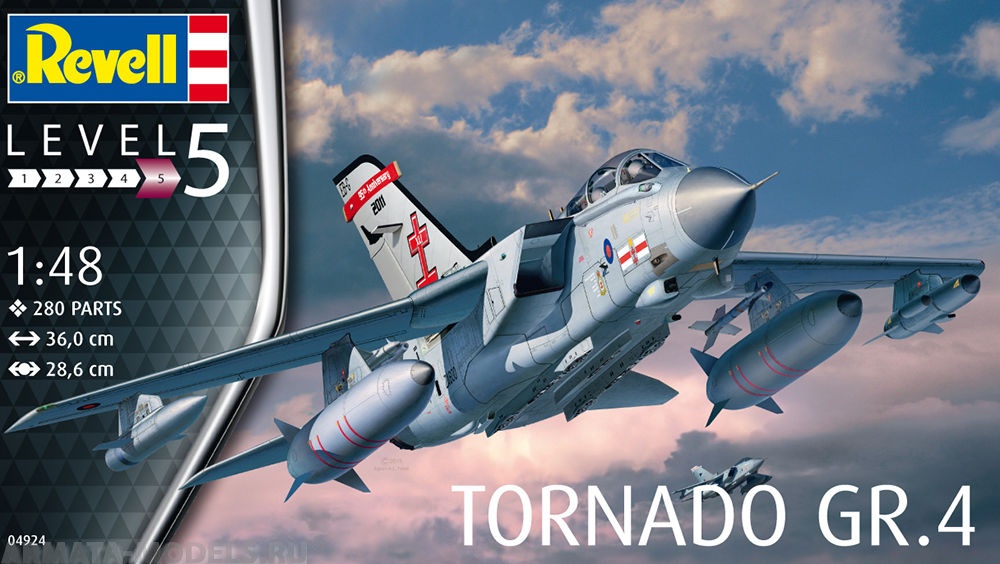 04924 Истребитель Tornado GR4 Revell