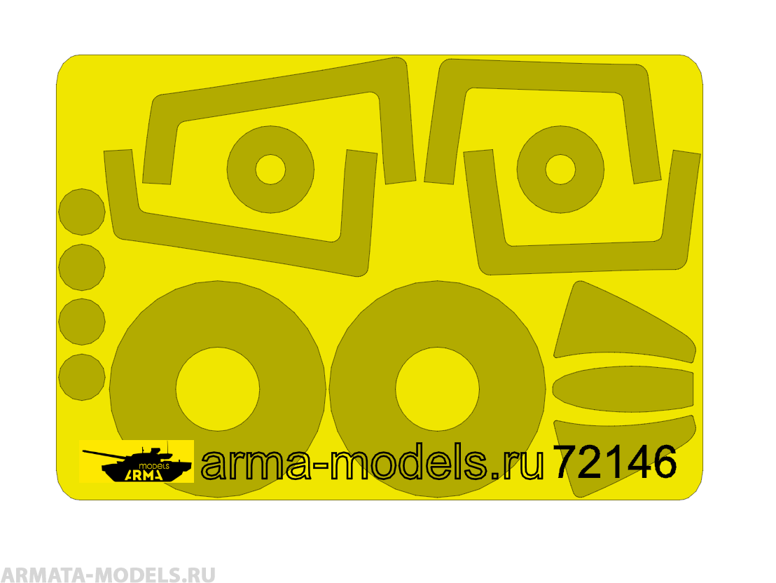 AM72146 Окрасочная маска на F-14A G.W.H