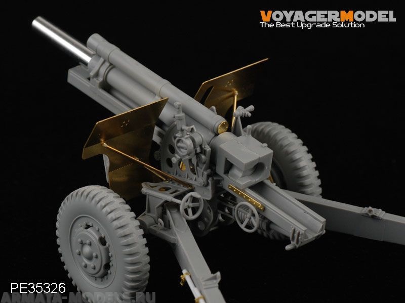 PE35326 Набор фототравления для 1/35 WWII US 105mm Howitzer M2A1(For DRAGON 6499)