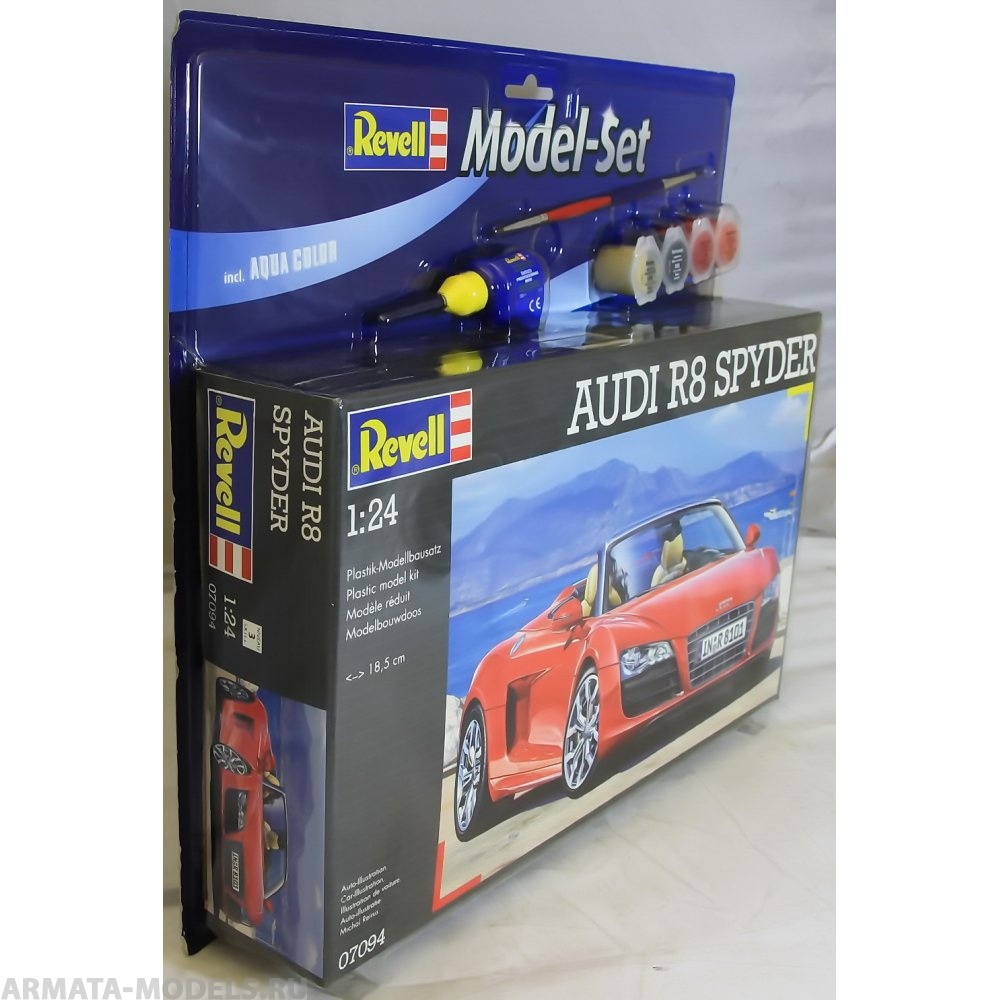 67094 Набор Автомобиль Audi R8 Spyder Revell