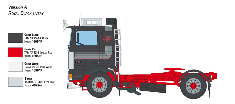 3957ИТ Грузовик Ф-12 Italeri