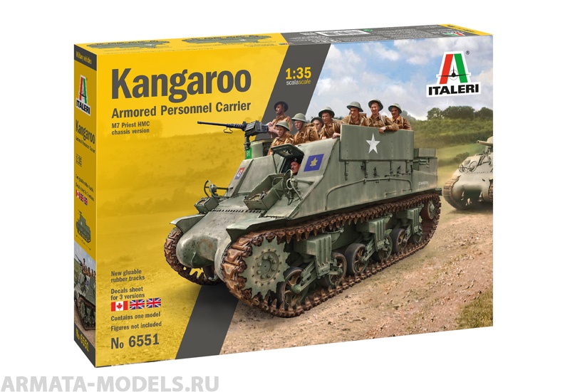 6551ИТ БТР KANGAROO Italeri