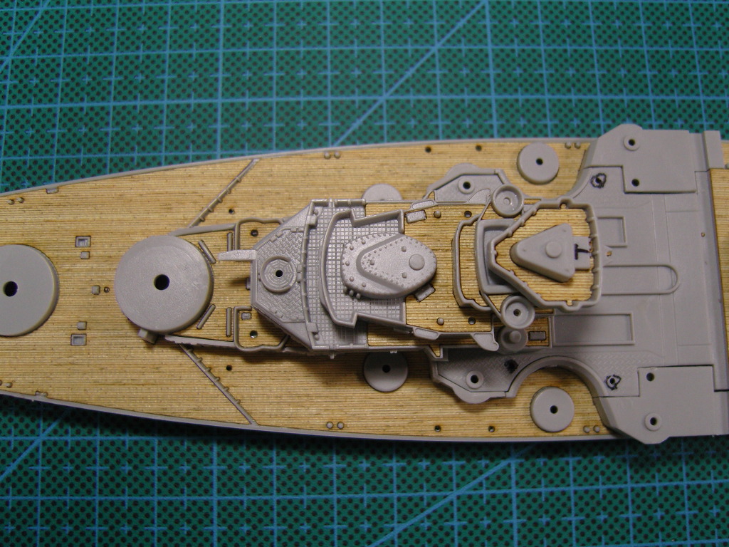 AW20008 Деревянная палуба для DKM Tirpitz 1944