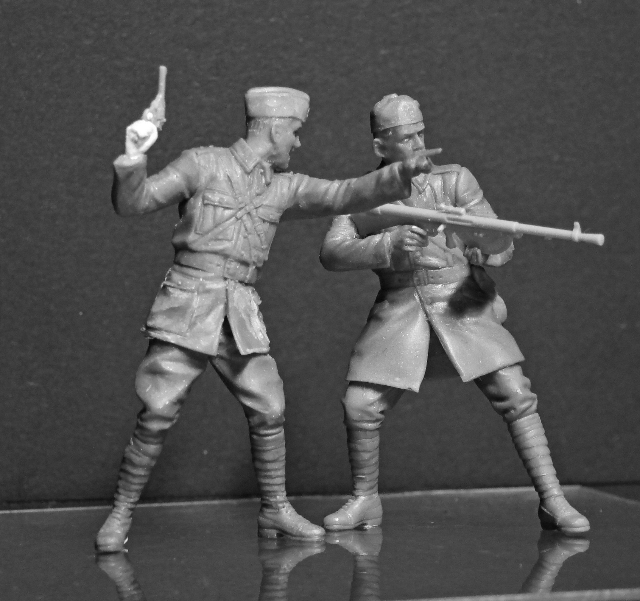 Набор фигурок 35562 Фигуры Греческие эвзоны (1940-1941 гг), (4 фигуры) ICM