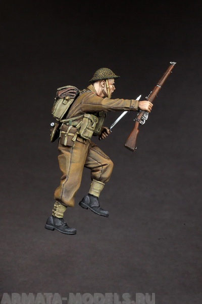35142SOGA British infantryman for Universal Carrier. SOGA Miniatures